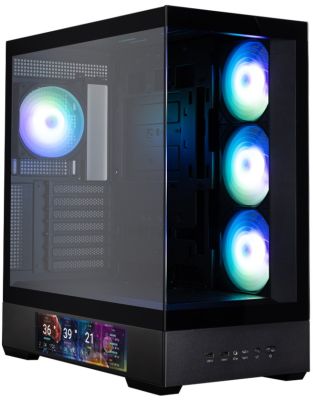 Корпус Zalman P40 DS без БЖ, 2xUSB3.0, 1x Type C, 3x120мм ARGB Reverse,  1x120мм ARGB, VGA 420мм, LC