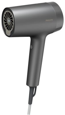 Фен Philips 7000 Series, 1800Вт, 4 режими, DC Motor, дифузор, іоніз-я, хол. обдув,сірий