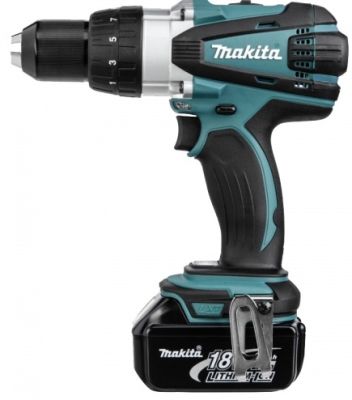 Шурупокрут-дриль акумуляторний Makita DDF458RFJ 18В 2х3.0А·год 58·91Нм 0-400·0-2000об/хв 2.3кг