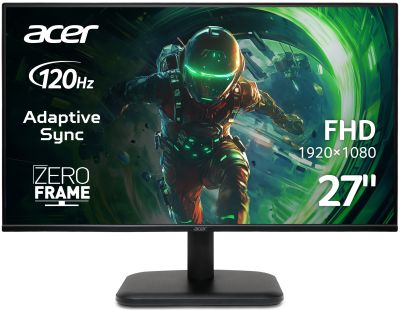 Монітор Acer 27" EK271GBI D-Sub, HDMI, IPS, 120Hz, 1ms