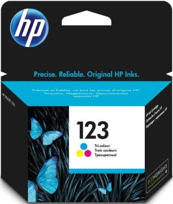Картридж із друкуючою головкою струменевий HP No.123 DJ 2130/2620/2630/3639 Color