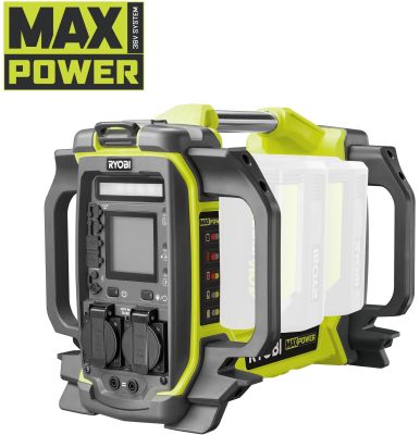 Інвертор напруги акумуляторний Ryobi Max Power RY36BI1800A-0 36В 1800/3000Вт розетка 2х220В рознім 4