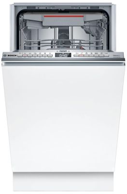 Посудомийна машина Bosch вбудована, 10компл., D, 45см, дисплей, 3й кошик, білий