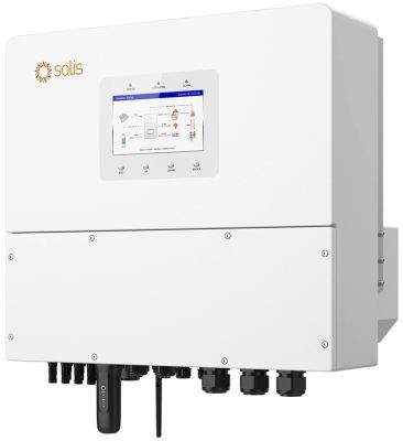 Гібридний інвертор трифазний Solis S6 20кВт, 4xMPPT, DC, для HV Batteries