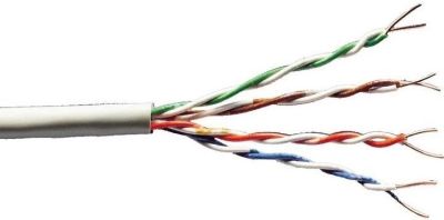 Кабель "вита пара" DIGITUS САТ 5e UTP, 305м, AWG 24/1, PVC, сірий