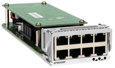 NETGEAR APM408P модуль з портами 8x100M/1G/2.5G/5G/10GBASE-T PoE+ для комутаторів M4300-96X(перші 6