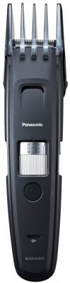 Тример Panasonic, для бороди і вусів, мережа+акум., насадок-4, сталь, чорний