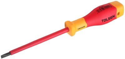 Викрутка Tolsen Premium плоска, діелектрична, 3.5х0.6х100мм
