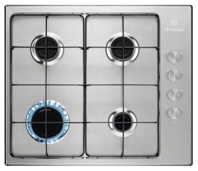 Варильна поверхня Electrolux газова, 60см, нерж