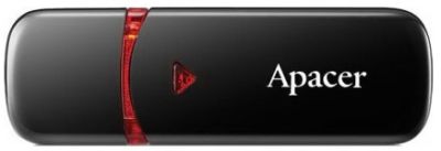 Накопичувач Apacer  32GB USB 2.0 Type-A AH333 Чорний