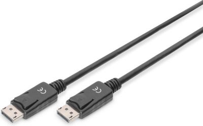 Кабель DIGITUS DisplayPort (M/M), 15м, чорний