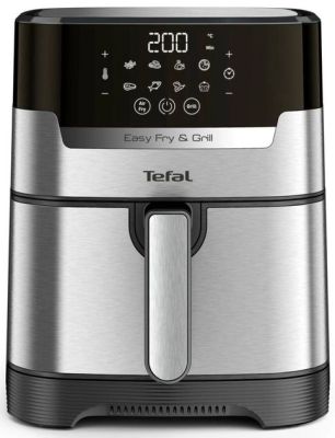 Мультипіч Tefal EasyFry&amp;Grill Precision, 1550Вт, чаша-4.2л, сенсорне керув., пластик, сірий