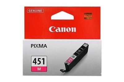 Картридж струменевий Canon CLI-451M (Magenta) PIXMA MG5440/MG6340
