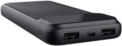 Акумулятор портативний літій-іонний power bank Trust Avala, 10000мА·год, 2хUSB-A/USB-C, 20W, PD/QC 3