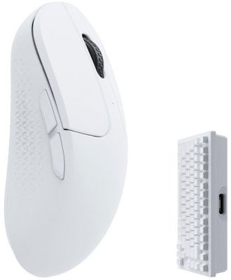 Миша Keychron M3 mini BT/WL/USB-A/USB-C, 4K, білий