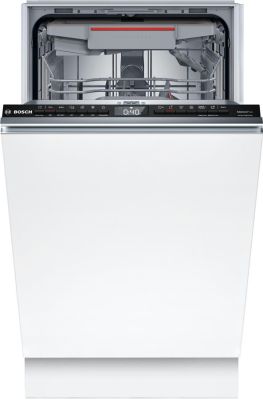 Посудомийна машина Bosch вбудована, 10компл., E, 45см, дисплей, 3й кошик, білий