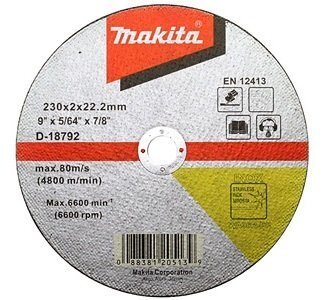 Диск відрізний Makita D-18792, 230х22.23мм