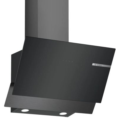 Витяжка Bosch похила, 60см, 616 м.куб/год, чорний