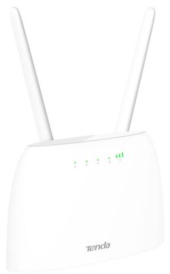 Маршрутизатор TENDA 4G06C N300, 4G/LTE, 1xFE LAN, 1xFE LAN/WAN, 1xRJ11, Cлот для SIM-карти