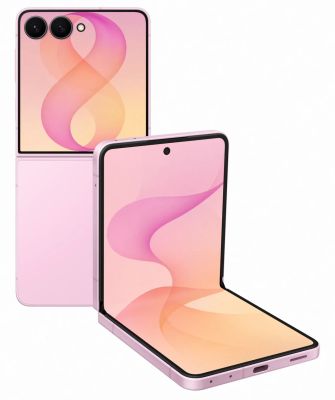 Смартфон Samsung Galaxy Flip 8 5G (F776) 6.9"/4.1"12/512ГБ, 1SIM, 4300мА•год, рожевий
