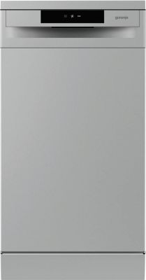Посудомийна машина Gorenje, 9компл., A++, 45см, дисплей, 2 кошика, AquaStop, сірий