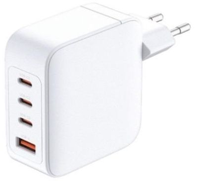 Зарядний пристрій мережевий D-Link DCP-101 100Вт GaN 3хUSB-С, 1xUSB-A, білий