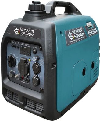 Генератор бензиновий інверторний Konner&amp;Sohnen KS 2100IS, 230В, 2.0кВт, ручний стартер, 18.5кг