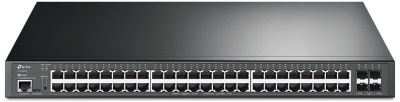 Комутатор TP-LINK SG3452XP 48xGE (48xPoE), 4xSFP+, 500Вт, Керований L2