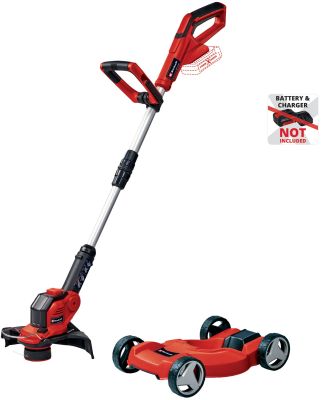 Тример акумуляторний Einhell GE-CT 18/28 Li TC-Solo 18В 8500об/хв 28см ліска та возик 2.15кг без АКБ