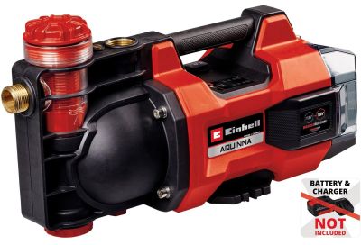 Насос відцентровий акумуляторний Einhell Professional AQUINNA 18/30 F LED, 18В, 3000л/год, вис. 28м,