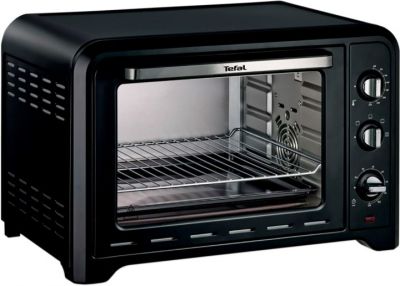 Піч електрична Tefal Optimo, 39л, 2000Вт, механіч., гриль, конвенція, всередині, чорна
