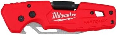 Ніж складаний Milwaukee Folding Knife, 5 in 1, біта PH2 і SL5.5, сталь