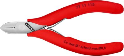 Кусачки-бокорізи KNIPEX 0.3-1.6мм 115мм 0.070кг