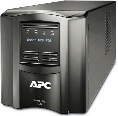 Джерело безперебійного живлення APC Smart-UPS 750VA/500W, LCD, USB, SmartConnect, 8xC13