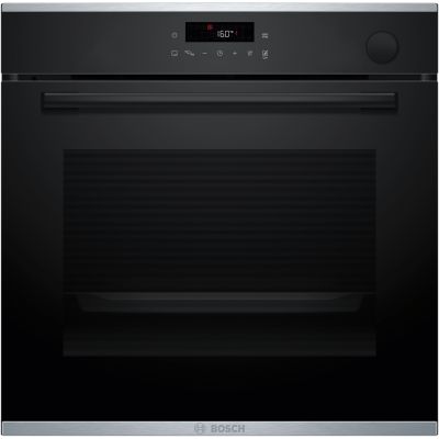 Духова шафа Bosch електрична, 71л, A+, дисплей, конвекція, пара, телескопічні направляючі, чорний