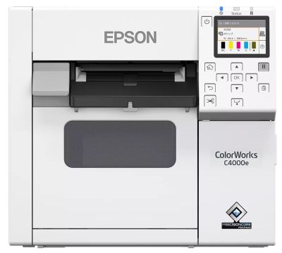 Принтер етикеток ink color 108 mm Epson ColorWorks CW-C4000e (bk) 100 mmps USB Ethernet