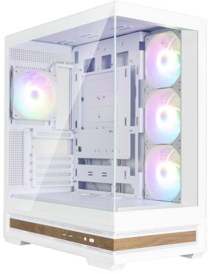 Корпус Zalman P40 Namu без БЖ, 2xUSB3.0, 1x Type C, 3x120мм ARGB Reverse,  1x120мм ARGB, VGA 420мм,
