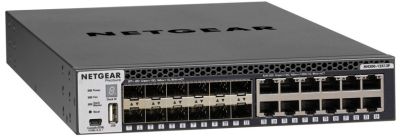 Комутатор NETGEAR M4300-12X12F (XSM4324S) 12x10GE, 12xSFP+, керований L3 з можливістю стекування