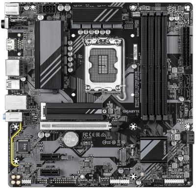 Материнська плата GIGABYTE B760M DS3H WF6E GEN5 s1700 B760 4xDDR5 M.2 Wi-Fi BT HDMI mATX