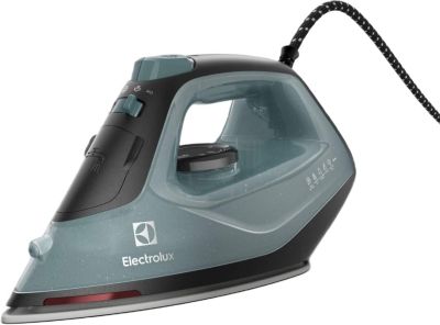 Праска Electrolux, 2400Вт, 250мл, паровий удар 110гр, керам. підошва, зелено-чорний