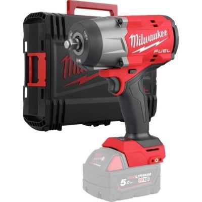 Гайковерт ударний акумуляторний Milwaukee M18 FHIW2F12-0X 18В 1491Нм 0-2000об/хв 1/2" кейс 3.4кг без