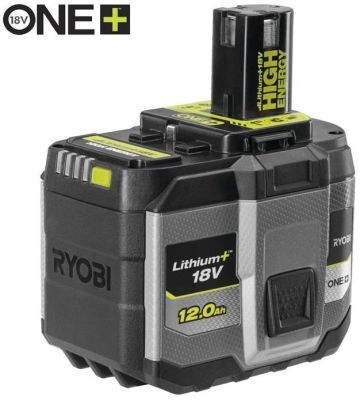 Акумулятор Ryobi ONE+ RB18120T High Energy Lithium+ 18В 12А·год 1.7кг