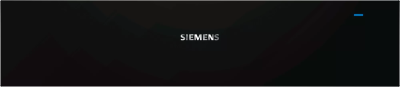 Машина для підігріву посуду Siemens вбудована, 60см, чорний