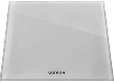 Ваги підлогові Gorenje, 180 кг, дисплей, скло, білий