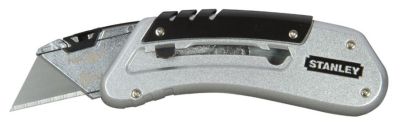 Ніж будівельний трапецієподібний Stanley Quickslide, корпус металевий, 145мм