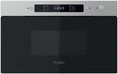 Мікрохвильова піч Whirlpool вбудована, 22л, електронне упр., 750Вт, дисплей, нерж