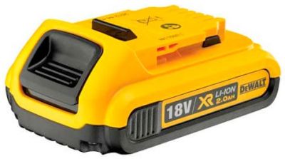 Акумулятор DeWalt 18В Li-lon 2А·год 0.4кг