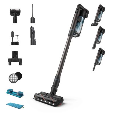 Пилосос Philips безпровідний Aqua Series 7000, вологе прибирання, конт пил -0.6л, автон. робота до 8