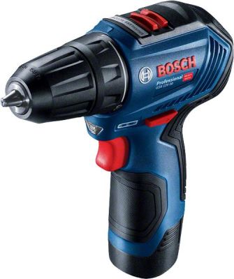 Шурупокрут-дриль акумуляторний Bosch Professional GSR 12V-30 12В 2x2.0А·год 30Нм 420·1600об/хв кейс