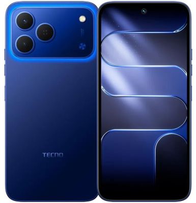 Смартфон TECNO Spark 50 (KN4n) 6.78" 6/128ГБ, 2SIM, 6700мА•год, Halo Blue